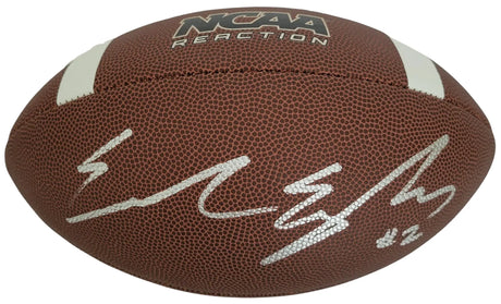 Emeka Egbuka Signed Football Proof COA Autographed Ohio State Buckeyes