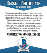 Willa Ford Model singer actress signed 8x10 photo Beckett COA proof autographed