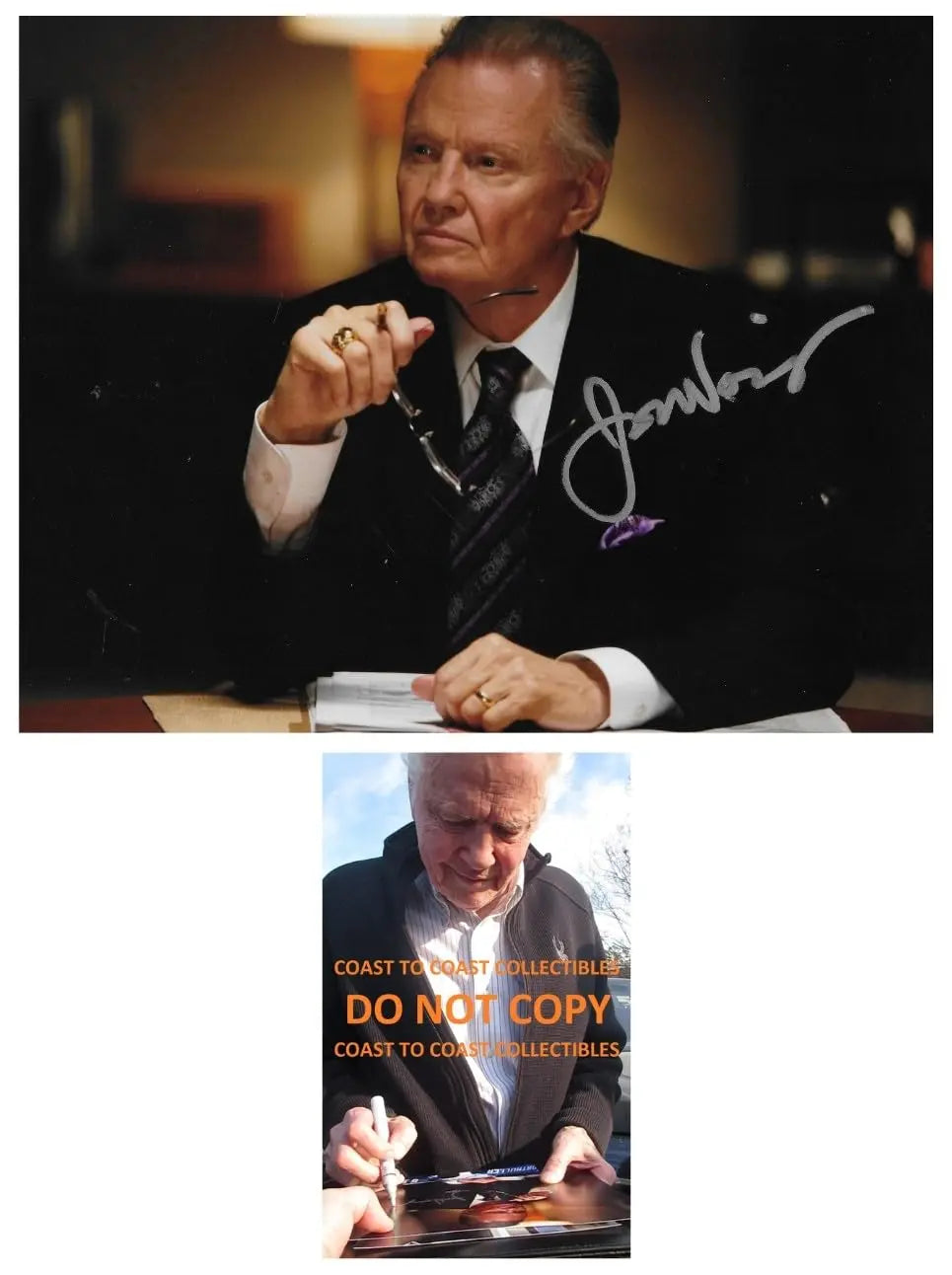 Jon Voight Signed 8x10 Photo COA Proof Autographed Jonas Hodges Actor STAR