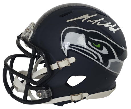 Mike Macdonald Signed Mini Football Helmet Proof COA Autographed Seattle Seahawks