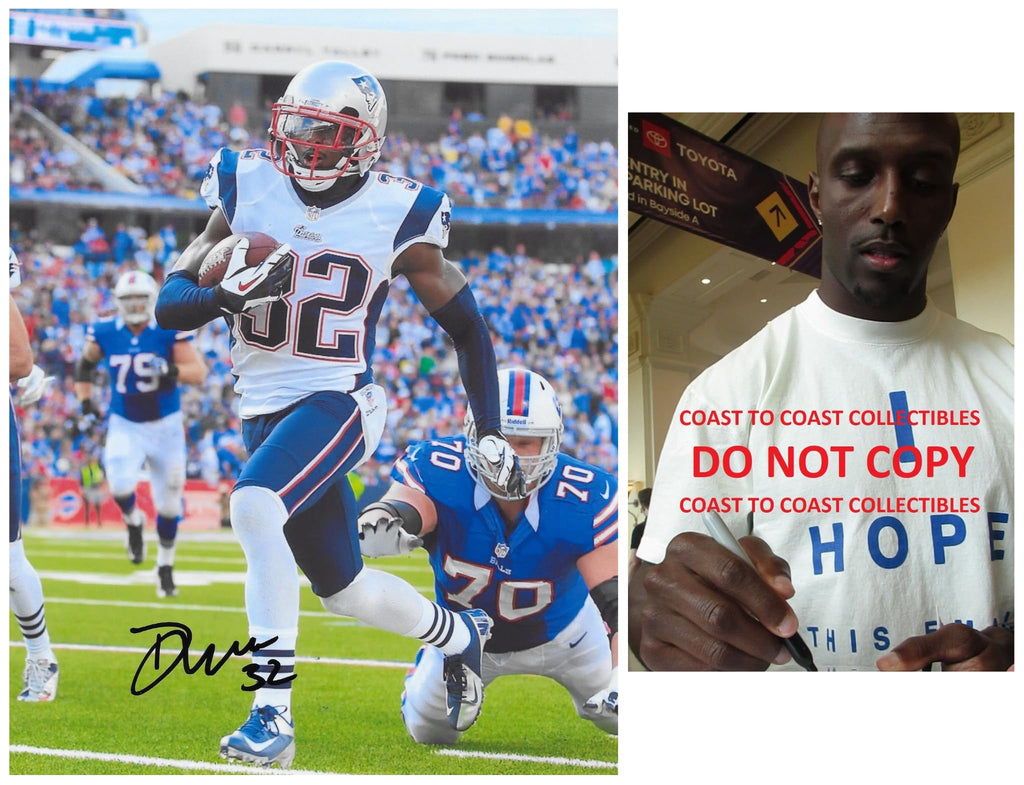 Devin McCourty Signed 8x10 Photo COA Proof Autographed New England Patriots..