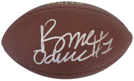 Rome Odunze Signed Football Proof COA Autographed Washington Huskies