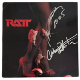 Stephen Pearcy Warren DeMartini Signed Ratt Album Proof COA Autographed Vinyl Record