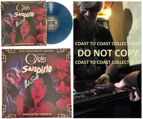 Claudio Simonetti Goblin Signed Suspiria Album Proof Autographed Vinyl Record