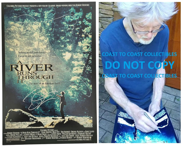Tom Skerritt Signed A River Runs Through it 12x18 Photo COA Proof Autographed STAR
