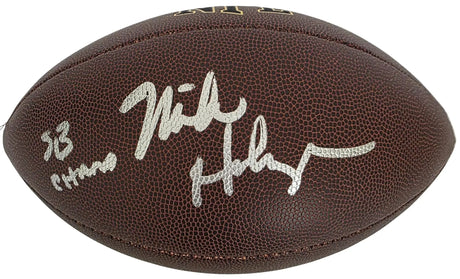 Mike Holmgren Signed Football Proof Beckett COA Seattle Seahawks Green Bay Packers