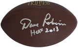Dave Robinson Signed Football COA Exact Proof Autographed Green Bay HOF Packers