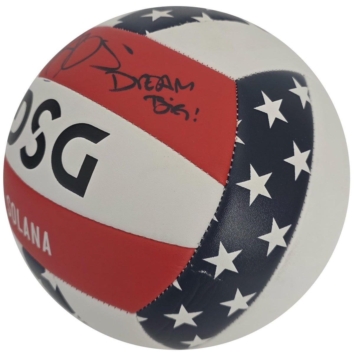 Kerri Walsh Jennings Signed USA Beach Volleyball Proof Autographed Olympic Gold. GOAT
