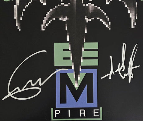 Geoff Tate Signed Queensryche Empire Album COA Proof Autographed Vinyl Record Michael Wilton