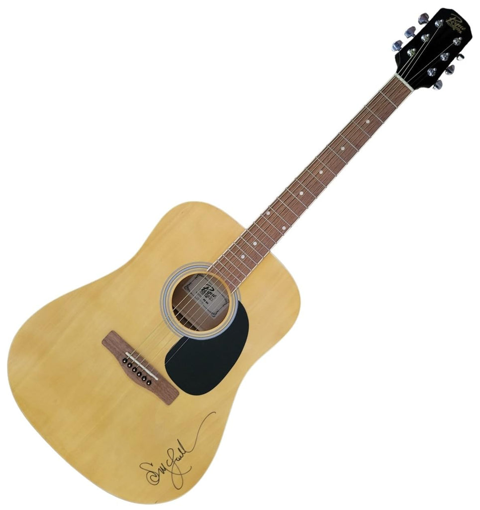 Sarah McLachlan Signed Acoustic Guitar Angel Exact Proof Beckett COA Autographed