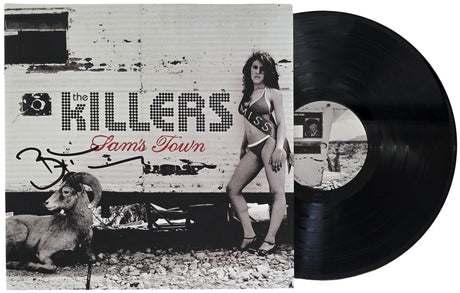 Brandon Flowers Signed The Killers Sams Town Album COA Proof Autographed Vinyl Record