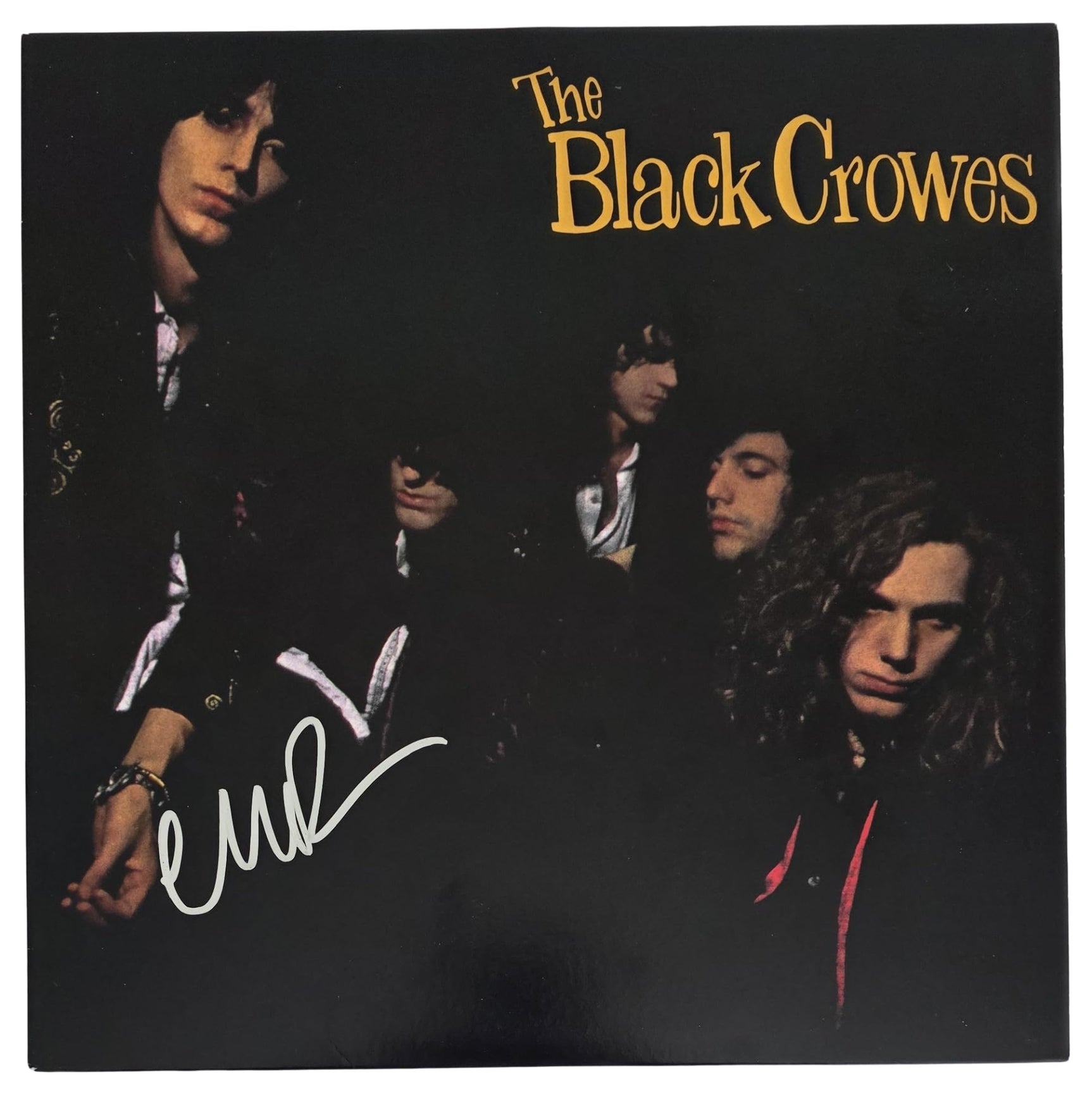 Chris Robinson Signed Black Crowes Shake your Money Maker Album Beckett COA Proof Autographed
