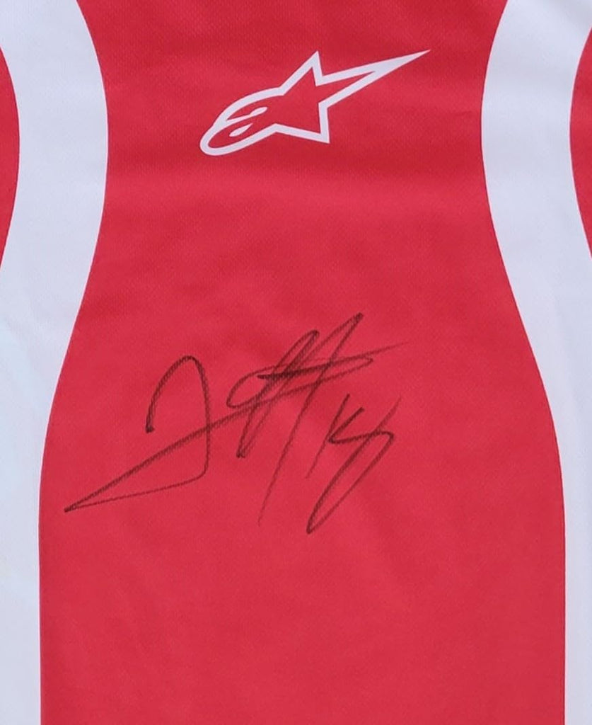 Jett Lawrence Signed Jersey Proof Autographed Supercross Motocross Alpinestars.