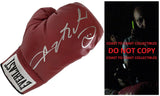 Sugar Ray Leonard Signed Boxing Glove COA Proof Autographed HOF Boxing Champion