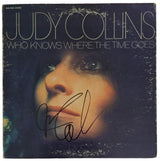 Judy Collins Signed Who Knows Where the Time Goes Album Proof Autographed Vinyl Record