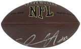 Shawne Merriman Signed Football COA Proof Autographed San Diego Chargers Maryland