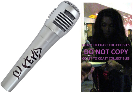 Sandra ''Pepa'' Denton Signed Microphone COA Proof Autographed Mic Salt - N - Pepa
