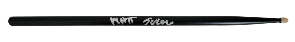 Matt Sorum Signed Drumstick COA Proof Guns N Roses Drummer G.N.R Velvet Revolver Autographed