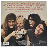 Kerry King Signed Slayer Reign in Blood Album COA Proof Autographed Vinyl Record