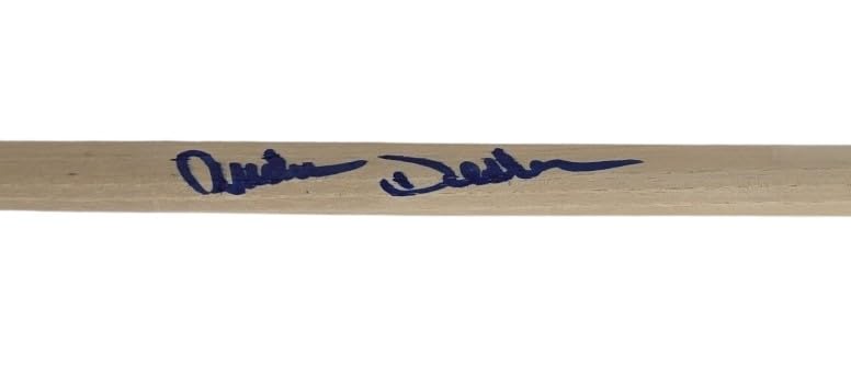 Audie Desbrow Great White Drummer Signed Drumstick COA Exact Proof Autographed