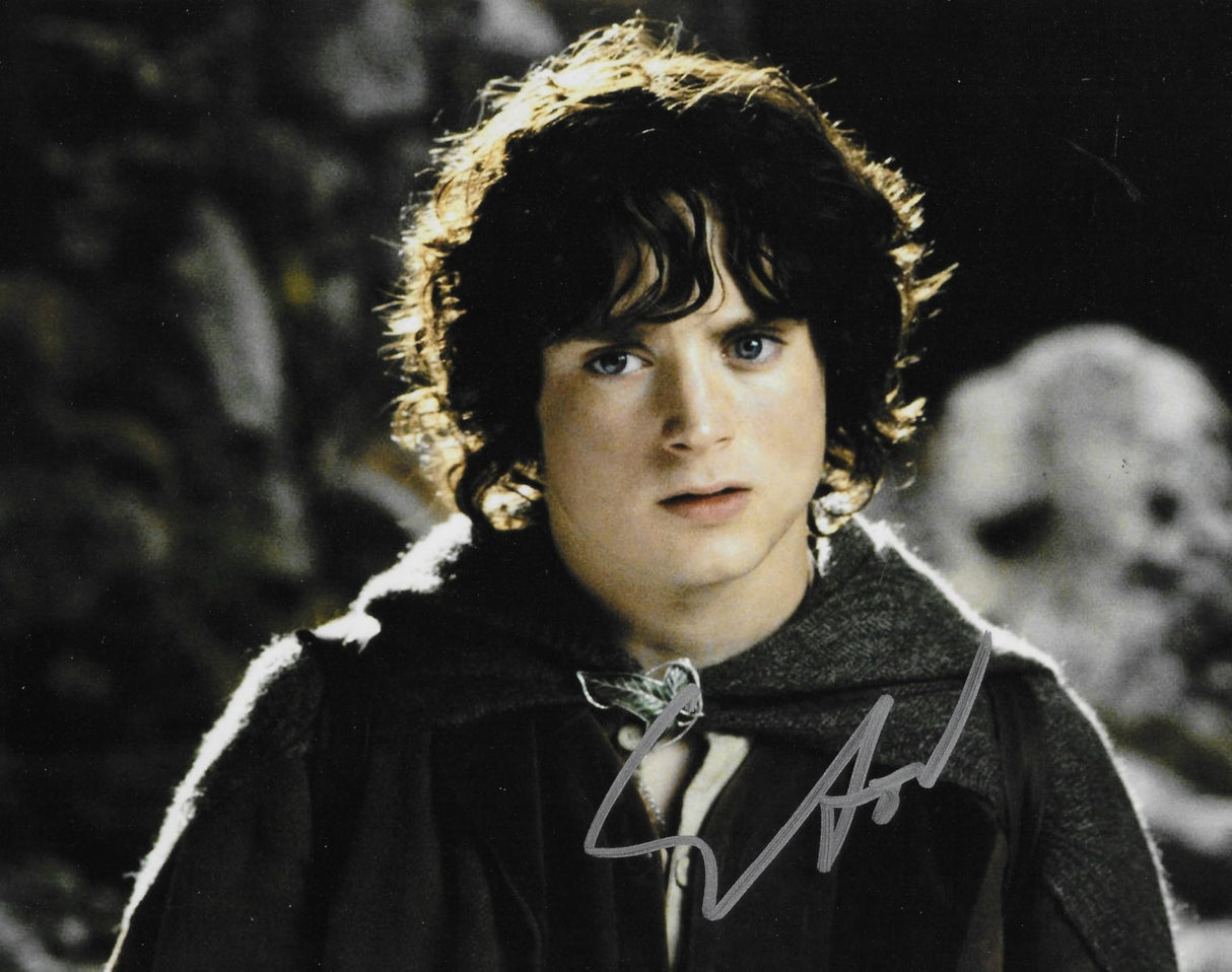 Elijah Wood Signed Lord Of The Rings 8x10 Photo COA Exact Proof Autographed, Star