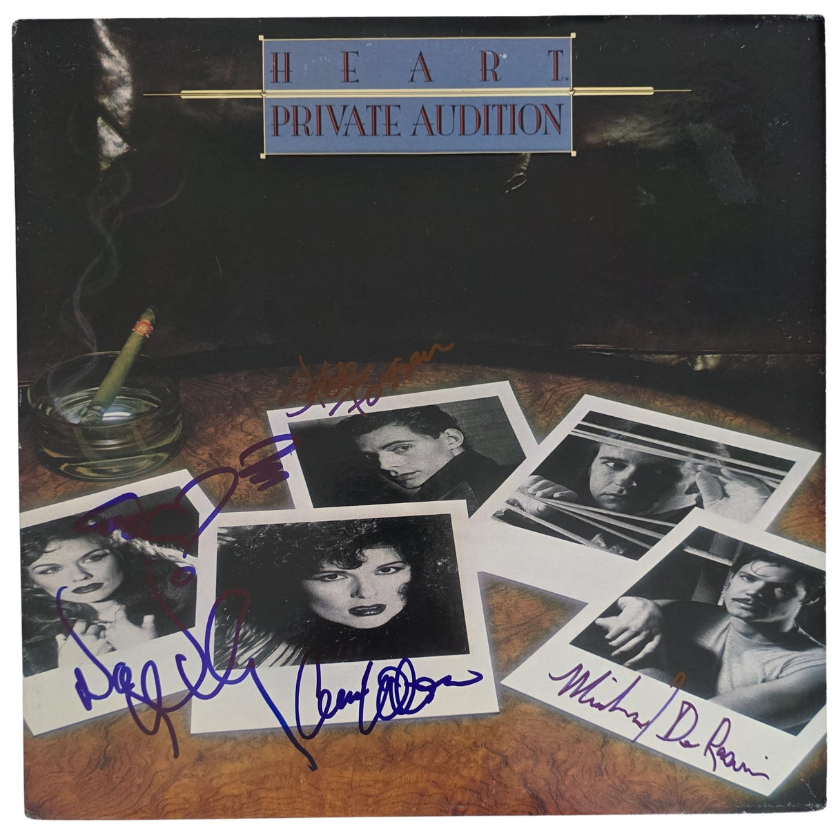 Nancy Wilson & Ann Wilson Heart Band Signed Private Audition Album COA Proof Autographed Vinyl Record