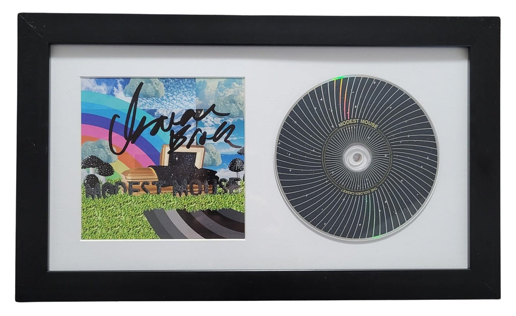 Isaac Brock Signed Modest Mouse The Golden Casket CD COA Proof Framed Autographed