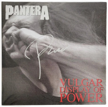 Phil Anselmo Signed Pantera Vulgar Display of Power Album Proof Autographed Vinyl Record