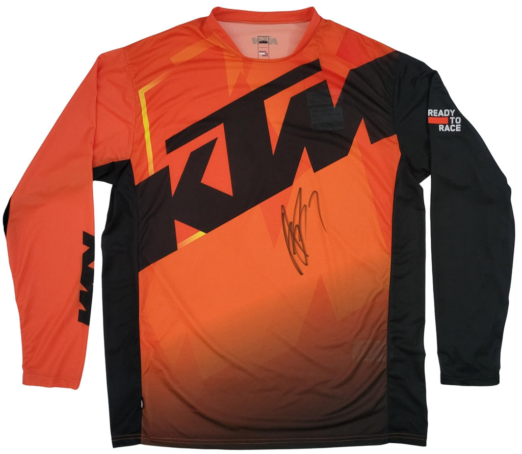 Aaron Plessinger Signed Jersey COA Proof Autographed Supercross Motocross KTM