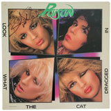 Bret Michaels Signed Poison Look What the Cat Album COA Proof Autographed Vinyl Record..