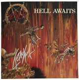 Kerry King Signed Slayer Hell Awaits Album COA Proof Autographed Vinyl Record