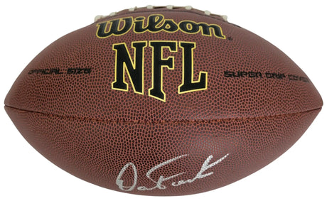 Dan Fouts Signed Football Proof Beckett COA Chargers Oregon Ducks Autographed