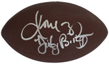 Jamal Anderson Signed Football COA Proof Autographed Atlanta Falcons Dirty Bird