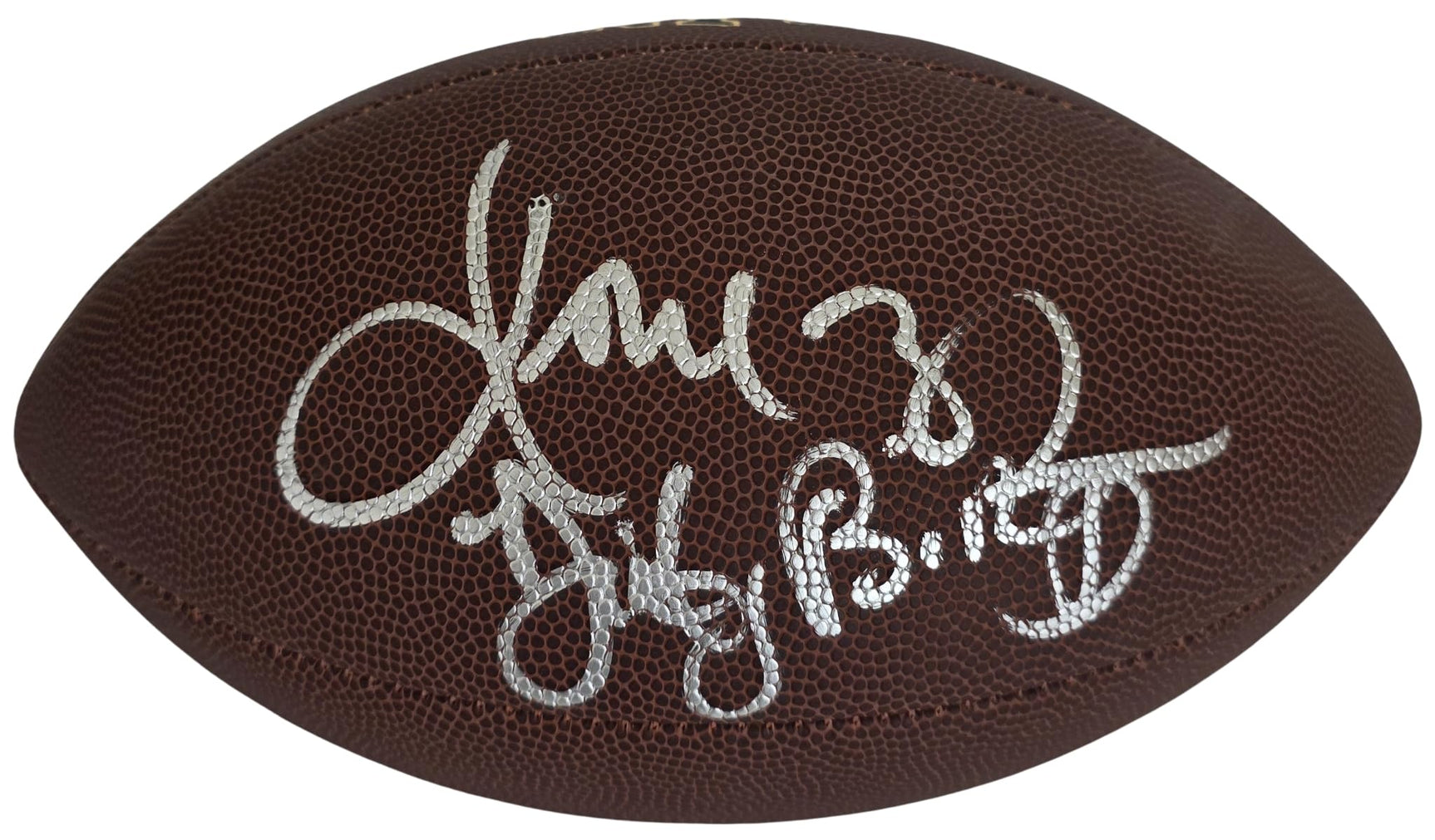 Jamal Anderson Signed Football COA Proof Autographed Atlanta Falcons Dirty Bird