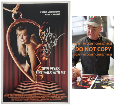 Kyle MacLachlan Signed Twin Peaks Fire Walk with Me 12x18 Photo Poster COA Proof Autographed STAR