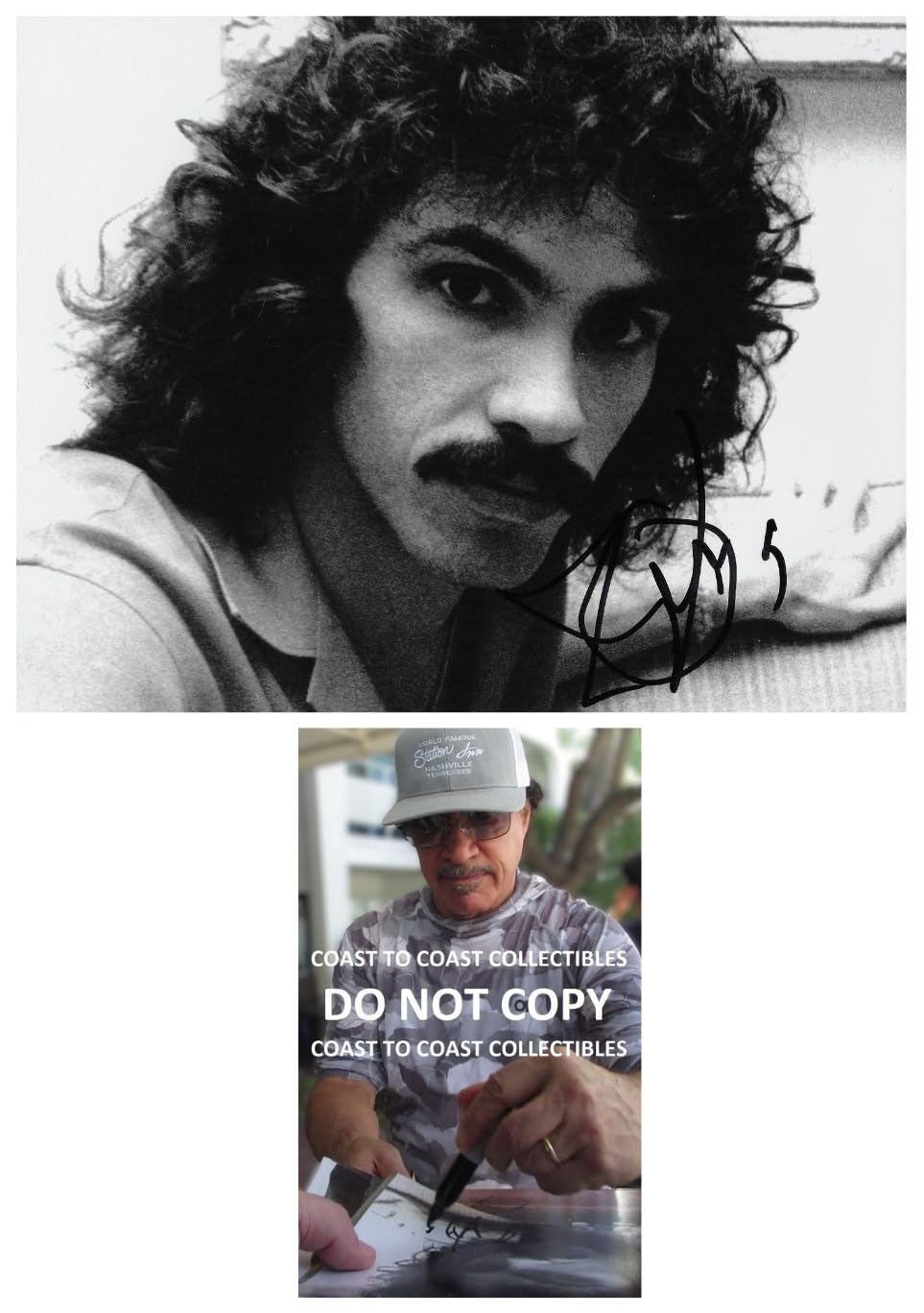 John Oates Signed 8x10 Photo COA Proof Autographed, Singer Guitarist Hall & Oates