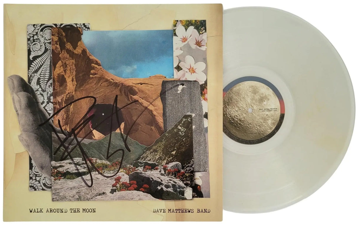 Dave Matthews Signed Walk Around The Moon Album COA Proof Autographed Vinyl Record