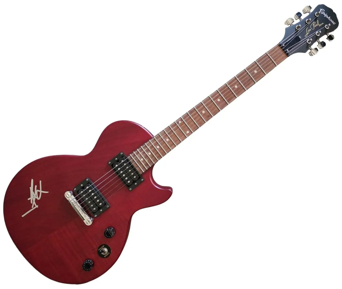 Axl Rose Guns N Roses Signed Epiphone Les Paul Guitar COA Exact Proof Autographed