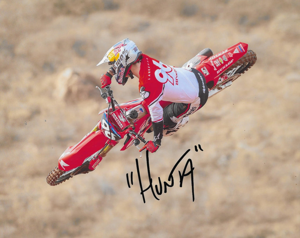 Hunter Lawrence Signed 8x10 Photo COA Proof Autographed Supercross Motocross