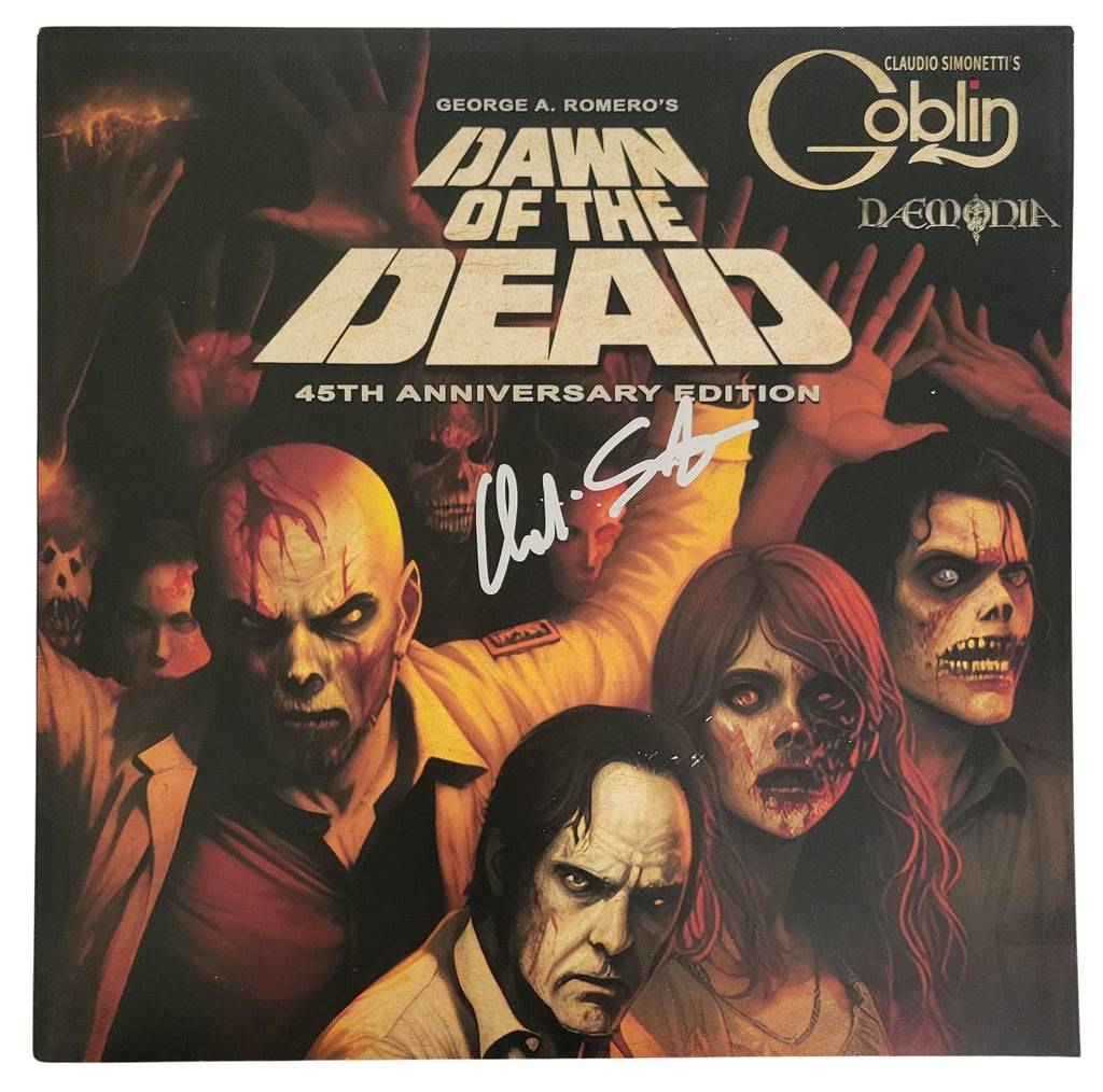 Claudio Simonetti Goblin Signed Dawn of the Dead Album Proof Autographed Vinyl Record