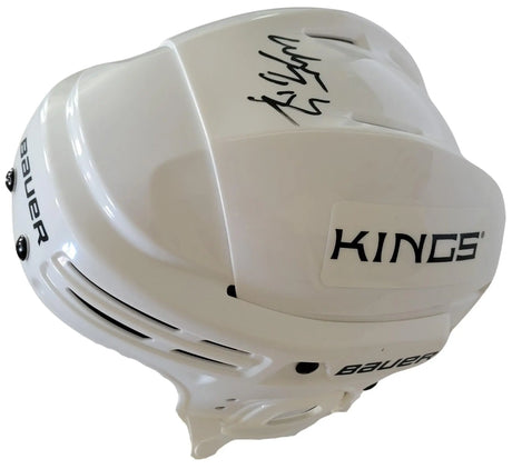 Wayne Gretzky Signed LA Kings Full Size Hockey Helmet Exact Proof COA Autographed