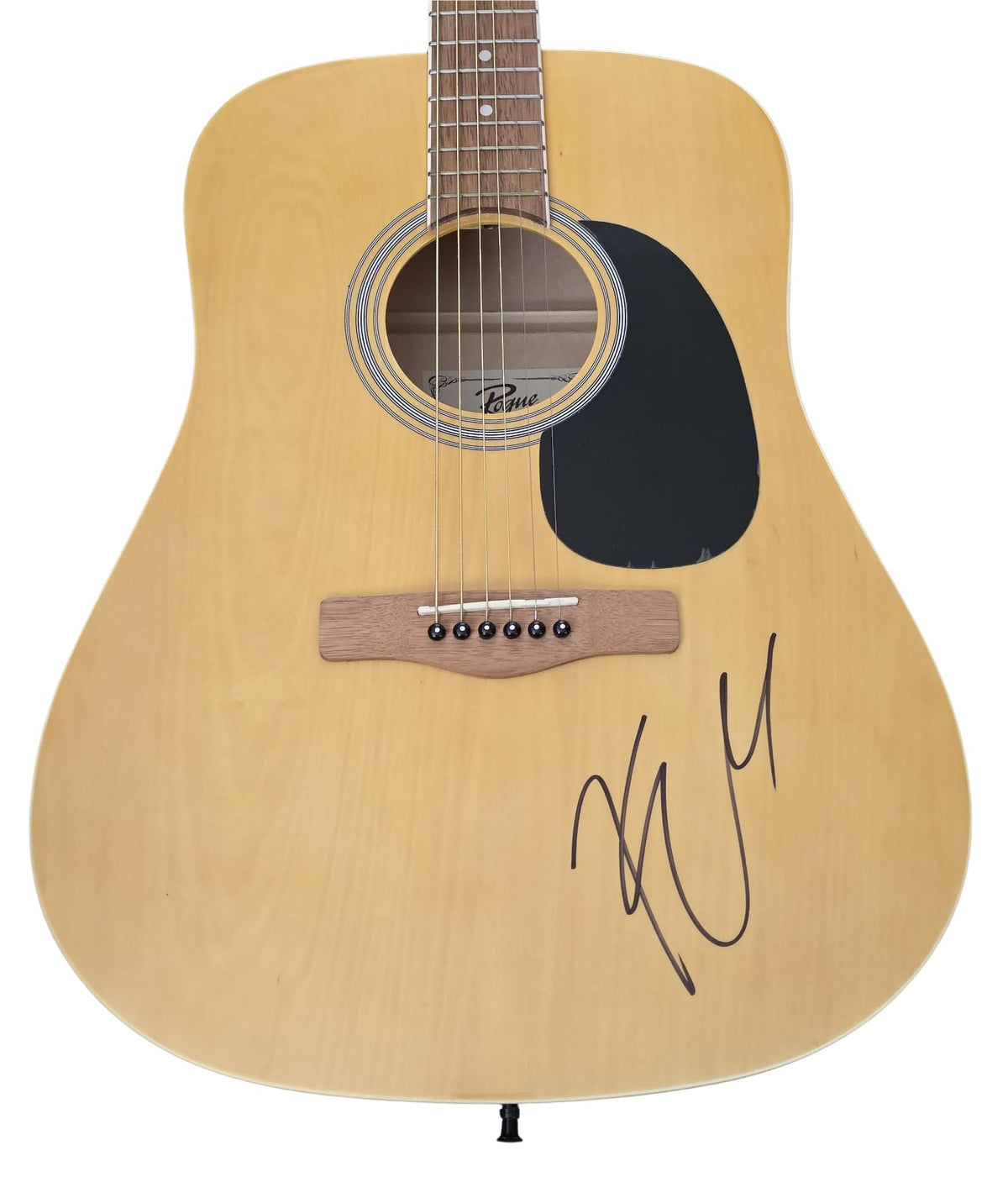 Kenny Signed Full Size Acoustic Guitar COA Exact Proof Autographed Kenny Chesney
