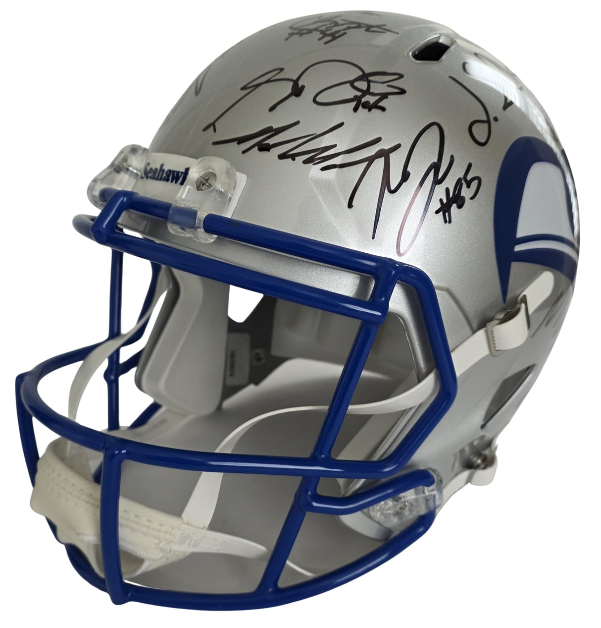 2025 Seahawks Team Signed Full Size Helmet COA Proof Autographed Seattle Seahawks TB