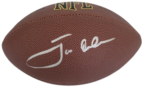 Jon Gruden Signed Football Proof COA Autographed Oakland Raiders Tampa Bay Bucs