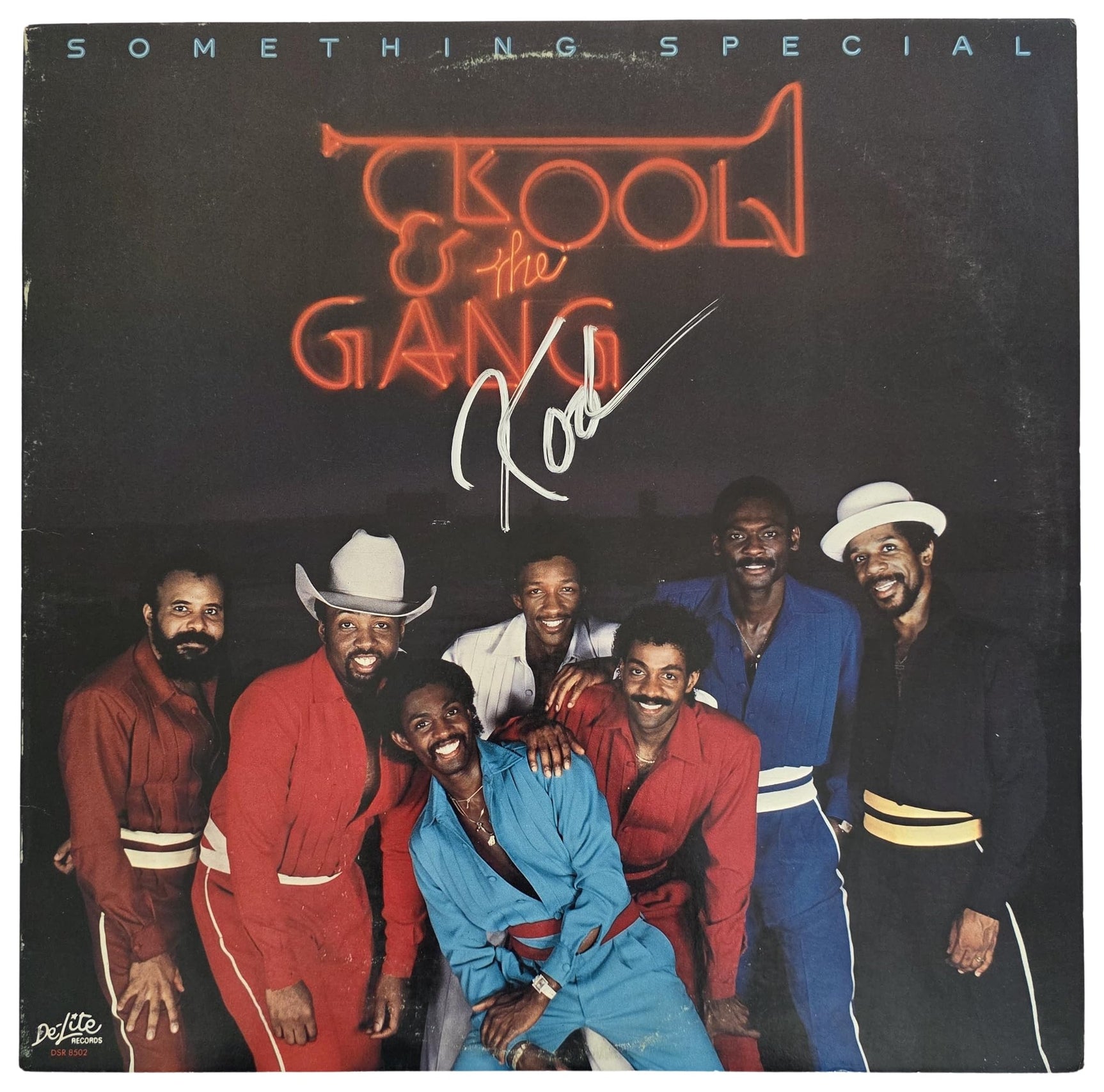 Robert Bell Signed Kool & the Gang Something Special Album COA Proof Autographed Vinyl Record