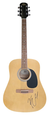 Kenny Signed Full Size Acoustic Guitar COA Exact Proof Autographed Kenny Chesney