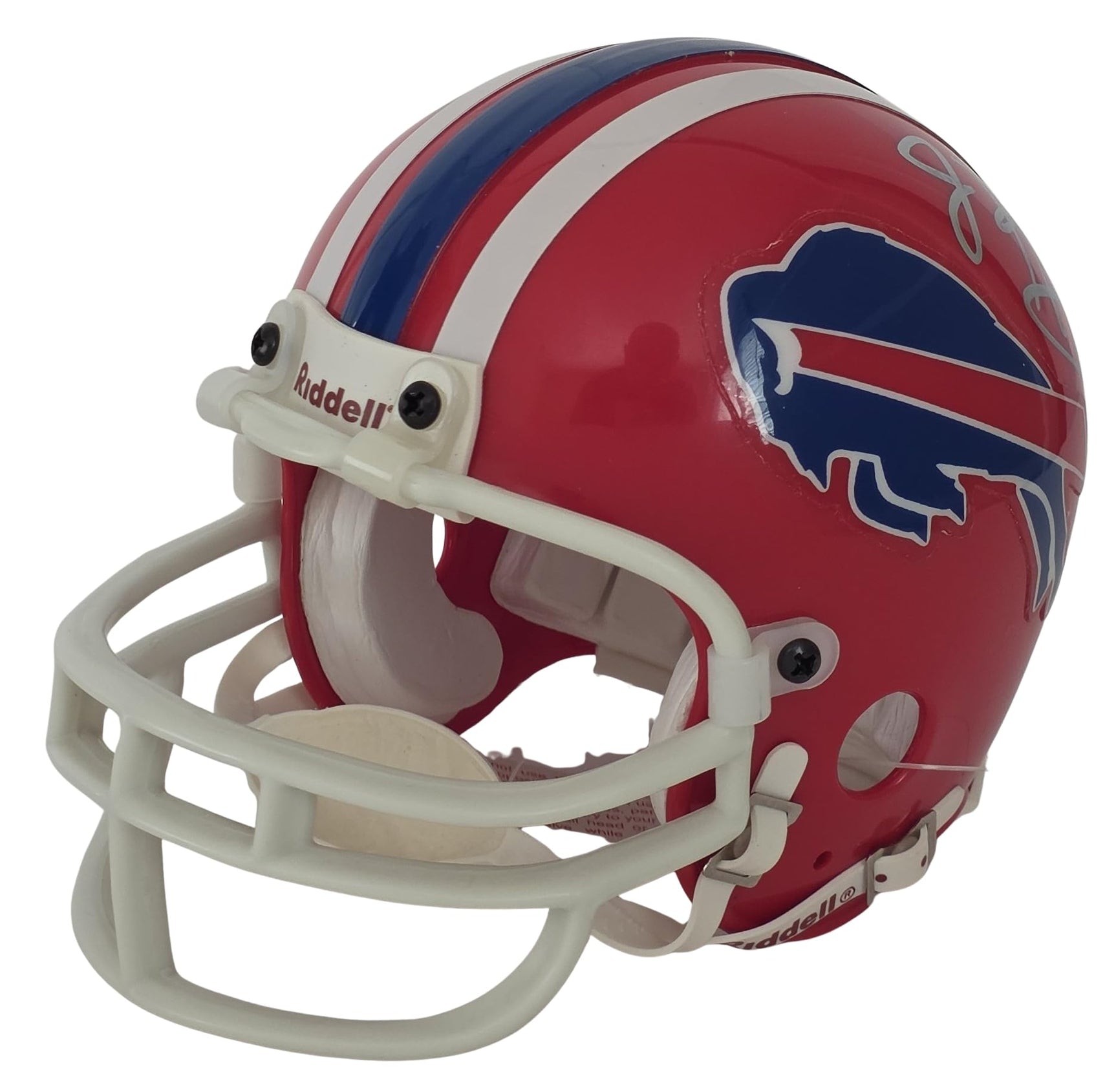 Jim Kelly Signed Bills Mini Football Helmet COA Exact Proof Autographed Buffalo Bill