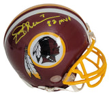 Joe Theisman Signed Washington Mini Football Helmet COA Proof Autographed