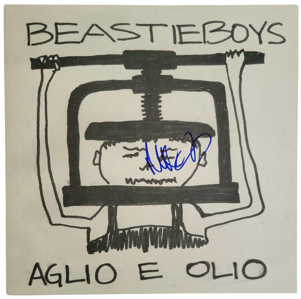 Mike Diamond Signed Beastie Boys Aglio E Olio Album Proof COA Autographed Vinyl Record