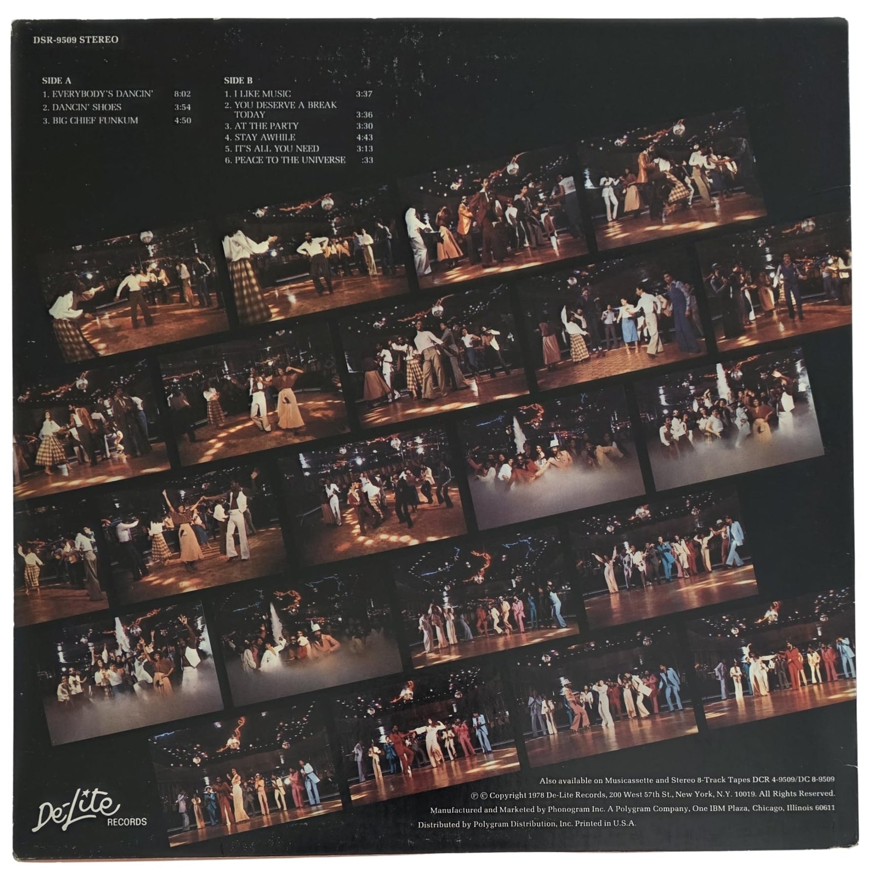 Robert Bell Signed Kool & the Gang Everybodys Dancin Album COA Proof Autographed Vinyl Record